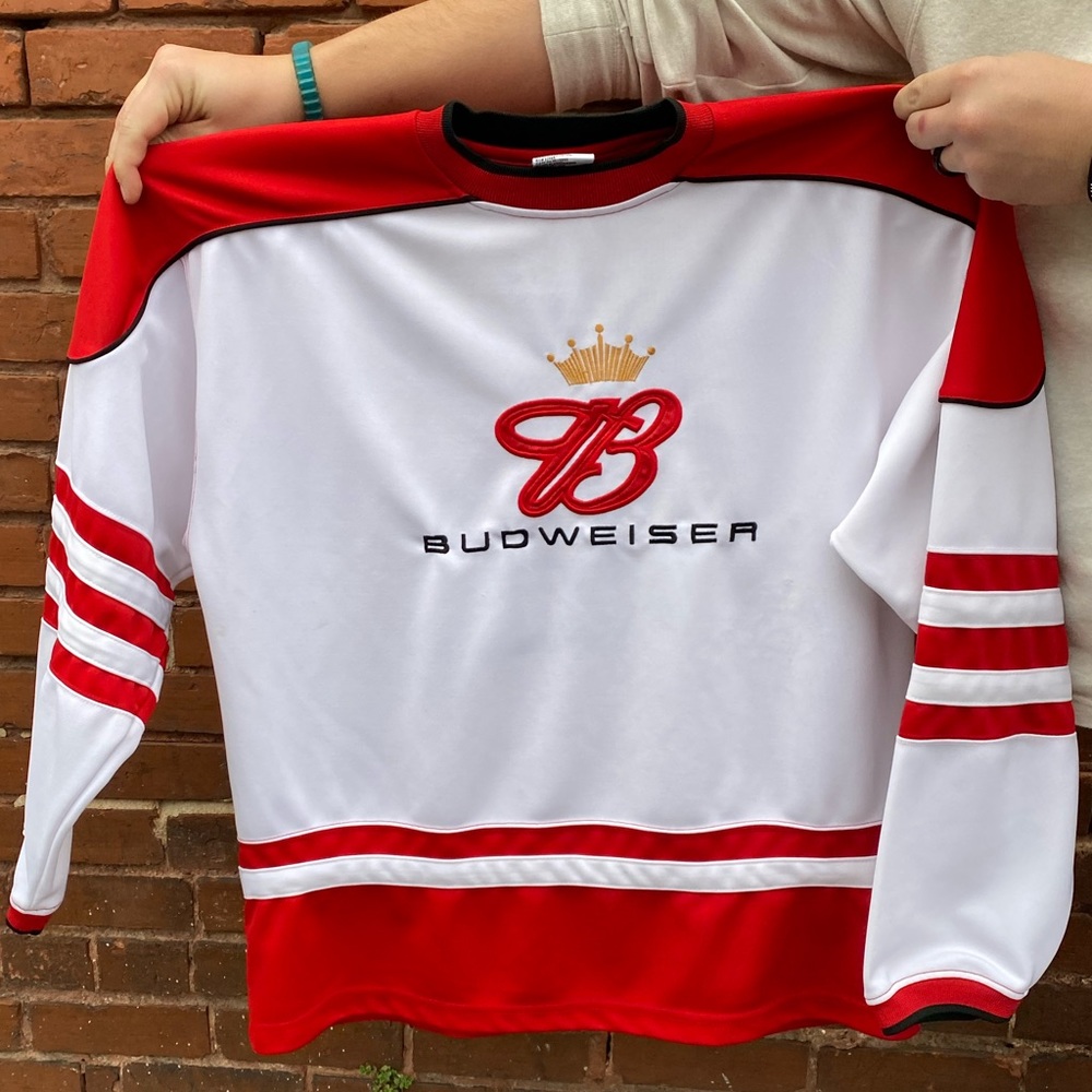 VINTAGE Dale Jr Budweiser Jersey